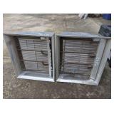 Set of Two Re-Verber-Ray Gas Infrared Heaters