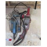 Makita belt sander, and Milwaukee 7”/9” dial speed control polisher, powers up, see pictures for details.