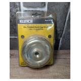 Klutch 4” twisted knot cup brush, 5/8“ - 11 threaded hub. Still new in the package, see pictures for details.