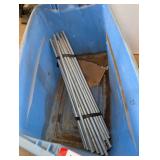Nucor half inch EMT conduit. Approximately 25 pieces