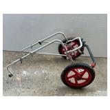 D2-Adjustable rear-support pet wheelchair (or dog cart, see pictures for details.