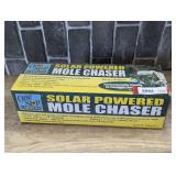 One Stop Gardens solar powered mole chaser, comes in original box, see pictures or details.