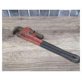 Heavy duty pipe wrench, see pictures for details.