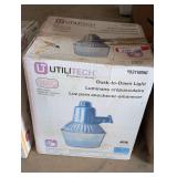 Utilitech dusk to dawn outdoor light, comes in original box, see pictures for details.