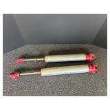 D2 – Sway-A-Way RaceRunner off-road shock absorbers, working condition unknown, set of two, see pictures for details.