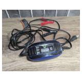 Cen-tech 6V/12V 2 amp, 3-stage automatic battery charger, see pictures for details.