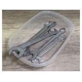 Assorted Snap-on Combination and Open-End Wrenches