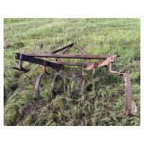 Vintage/antique farm implement, believed to be a three-point row crop cultivator, see pictures for details.