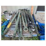 US Military Medium-Duty Motor Vehicle Tow Bars (commonly used for vehicles like the HMMWV/Humvee, LMTV, and 5-ton trucks). please come and inspect this item to make sure it fits your needs. See pictur