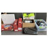 D5 –Assortment of toner cartridges, and more. Please inspect this item to make sure it fits your needs, see pictures for details.