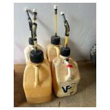 SET OF FOUR RAPID POUR FUEL JUGS