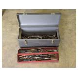 Craftsman Steel Metal Tool Box and Contents