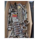Socket assortment, and more. Cardboard bin is not included, see pictures for details.