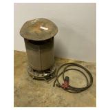 D4-Propane heater, working condition unknown, see pictures for details.
