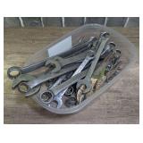 Assorted Professional Wrench Lot Including Snap-On, Matco, and GearWrench Brands