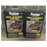 Two Prestone Antifreeze Coolant Replacement Kits