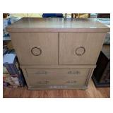 Wood Grain Finish Dresser Cabinet