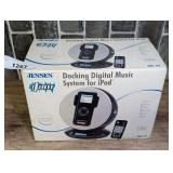 Jensen iJam Docking Digital Music System for iPod JIMS-195 in Original Box