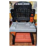 Black and Decker Toy Workbench with Drill Press