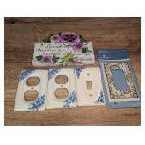 Hanging Wall Plaque and Four Decorative Switch Plates