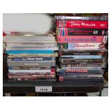 Assorted Media Lot Including DVDs and VHS Tapes