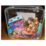 Assorted Barbie Dolls and Fashion Doll Accessories