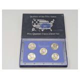 1999 QUARTERS OF THE 50 STATES UNCIRCULATED COIN SET