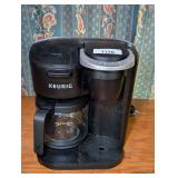 Keurig Black Coffee Maker and Single-Serve Combo