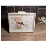 Vintage Love One Another Electric Alarm Clock