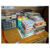 Large Mixed Lot of Fiction, Non-Fiction, and Cookbook Books