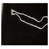 6.5" Sterling Silver Diamond Cut Sparkle Chain Bracelet