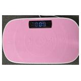 NEW - Whole-Body Vibration Plate Exercise Machine Used for Home Workouts, Circulation, and Muscle Recovery. With Remote.