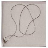 16" Italian Sterling Silver Delicate Chain With a Lobster Clasp