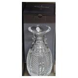 Heavy Vintage 9" Waterford Crystal Society "Desmond" Wine Carafe OR Decanter.  Mint In Original Box.  Web ID: 95165871
