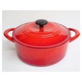 Tramontina Red Enameled Cast Iron Dutch Oven with Lid