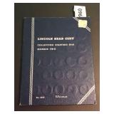 LINCOLN HEAD CENT ALBUM - INCOMPLETE