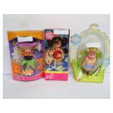 Mattel Barbie Kelly and Kelly Club Doll Lot of 3 in Original Packaging