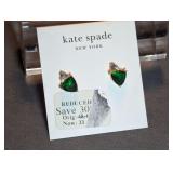 Kate Spade New York Shine Me Up Green Mult Stone Stud Earrings