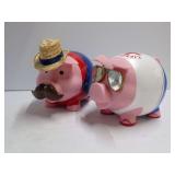 Old Navy Promotional Piggy Banks-Hard Plastic