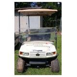 EZ GO ELECTRIC GOLF CART WITH REAR CARGO BED-PARTS ONLY