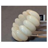 Designer International Concepts Simulated Shell Stretch Bracelet Tower