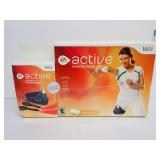 New EA Sports Active Personal Trainer for Nintendo Wii with Accessory Pack-Box Opened to verify contents