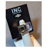 Designer International Concepts Dual Crystal Ring Size 5
