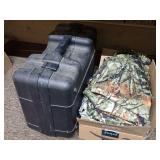 Commercial Electric Hard Carrying Case and Assorted Youth Camouflage Clothing & Bedding