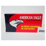 Federal American Eagle 40 S&W 155 Grain Full Metal Jacket Ammunition-PICK UP ONLY