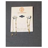 Giani Bernini 18k Gold Over Sterling Silver Threader Earrings on Original Card