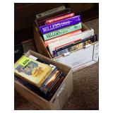 Box Lot of Books, VHS Tapes and More