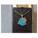 Animal Necklaces Dog Pendant in Box