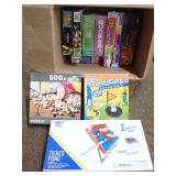 Assorted Box of Toys, Puzzles, Games, and More