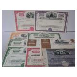 Vintage Stock Certificates